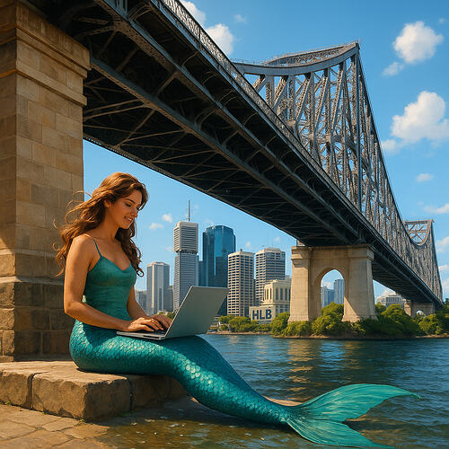 hlb-bridge-skyscape-with-mermaid-brisbane