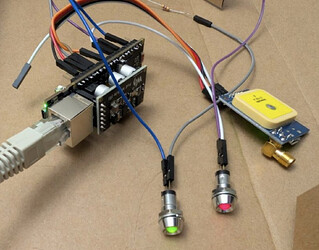 Insert cable, receive NTP